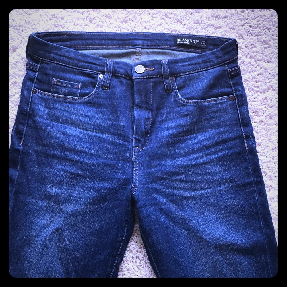 Blank NYC Mid rise skinny Jeans Size 30